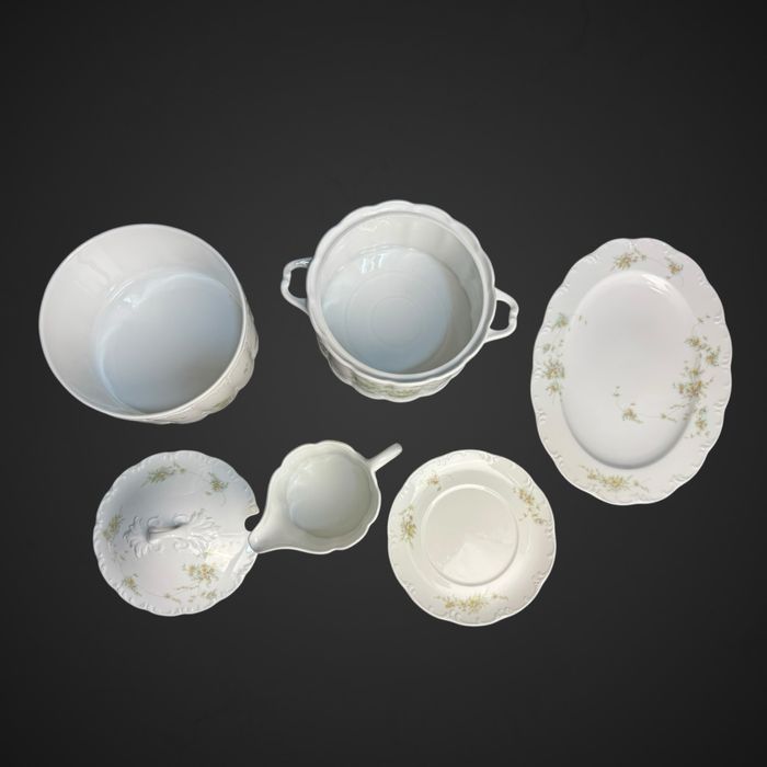 Serwis obiadowy Rosenthal Monbijou grune ranke kwiaty B5/050306