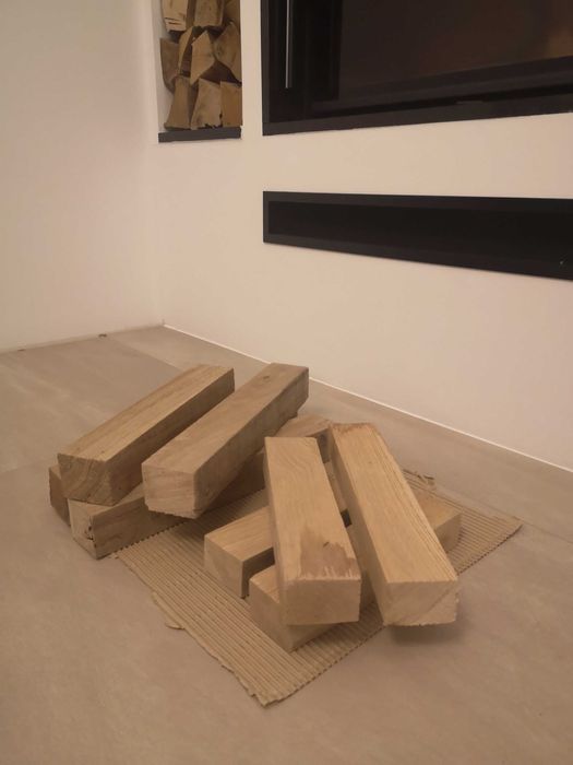 Drewno kominkowe dąb, jesion, buk - z suszarni - promocja nowa cena