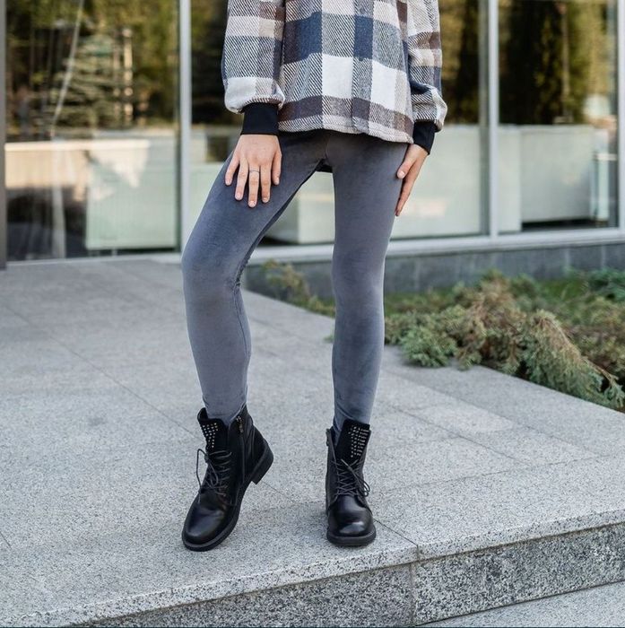 Велюрові лосини теплі, теплі лосини на флісі, теплые лосины на меху