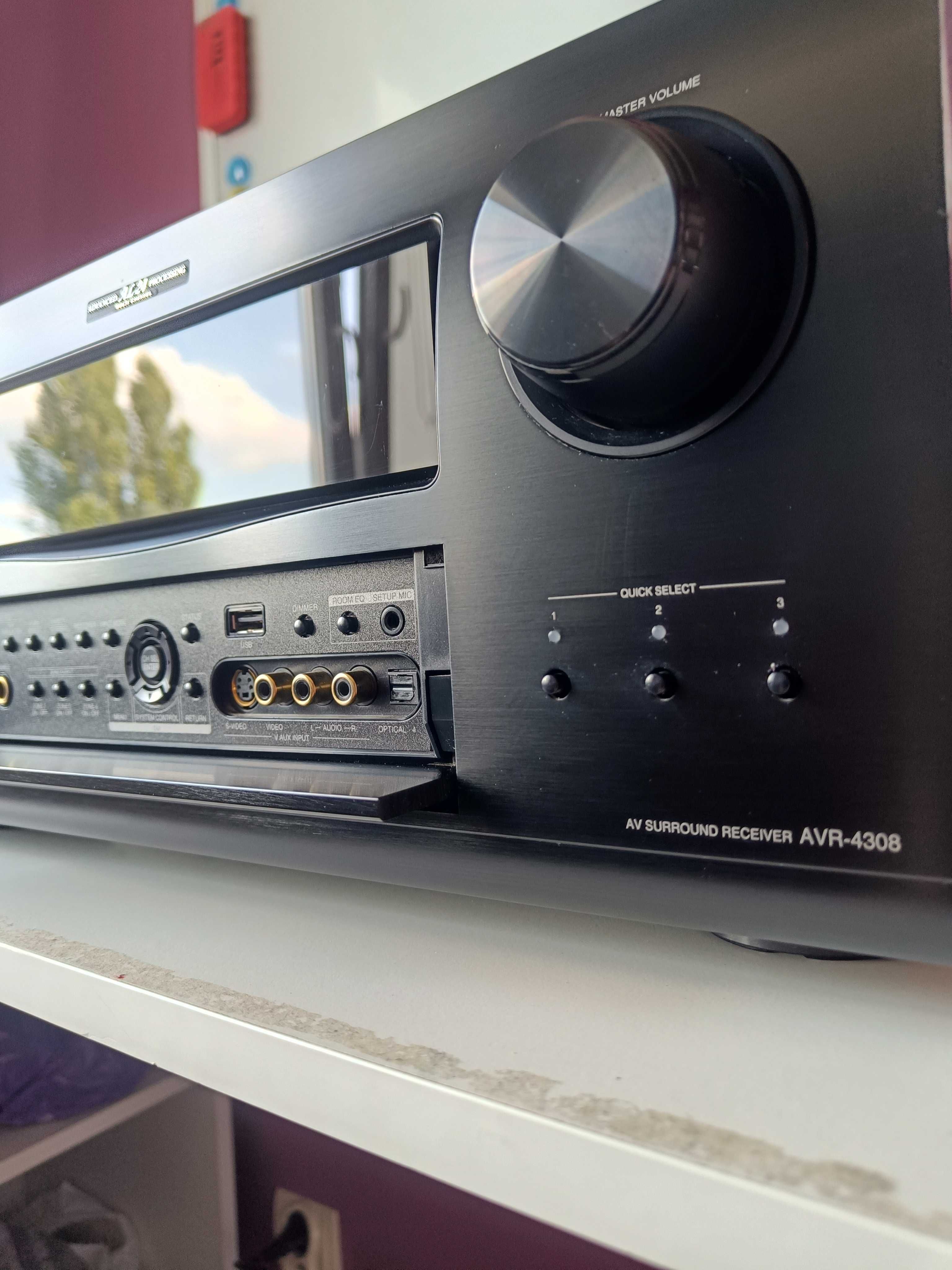 Amplituner Denon AVR-4308 Stacja dokująca do iPoda Denon ASD-3W