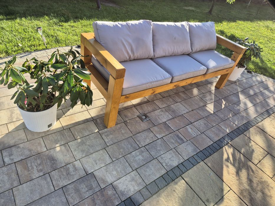 Meble ogrodowe, tarasowe drewniane