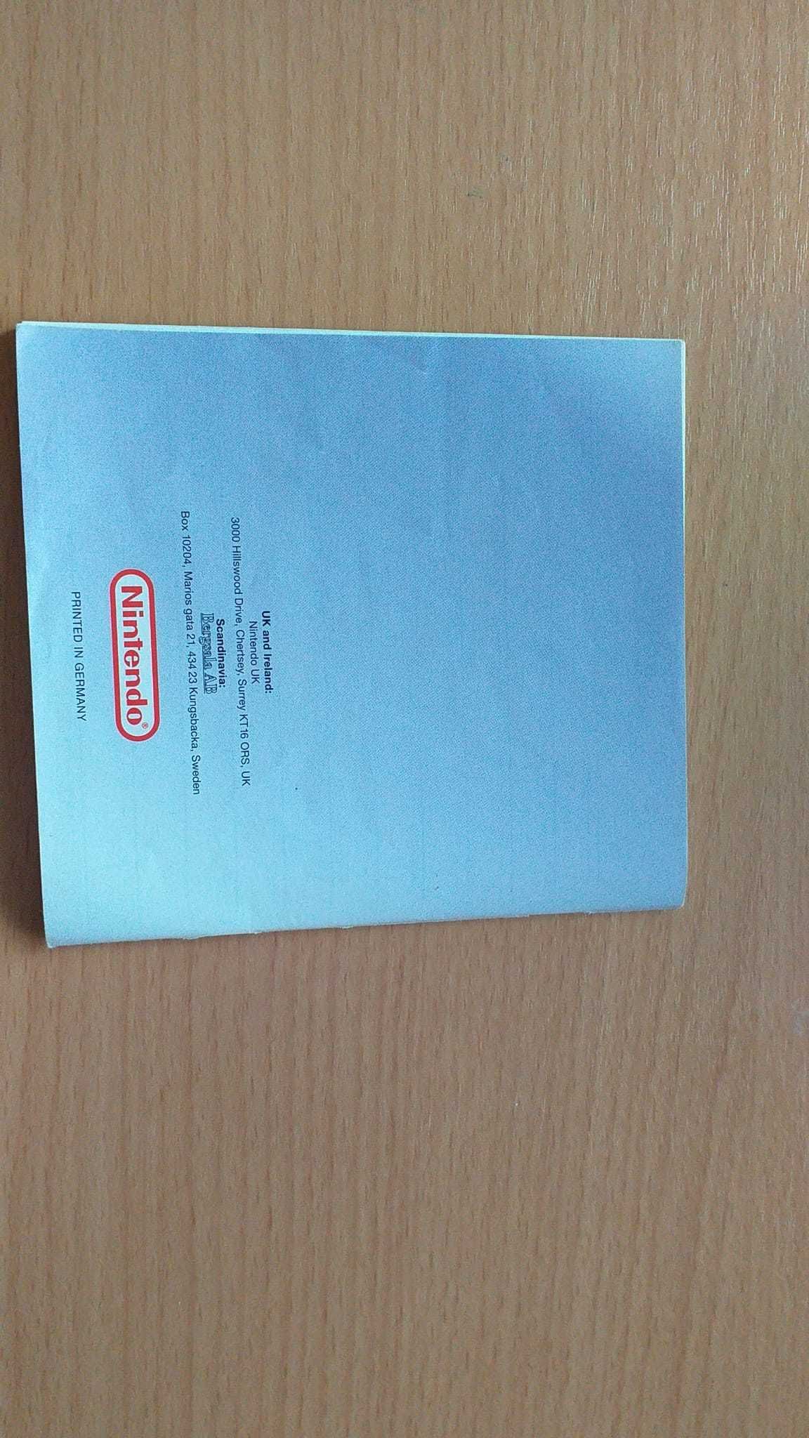 instrukcja książczeka booklet manual pokemon yello