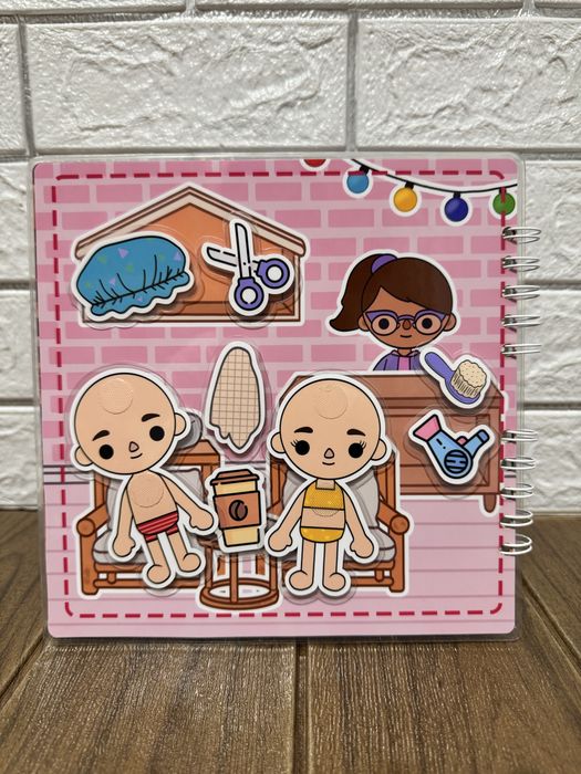 Альбом на липучках «Тока Бока Шопінг»