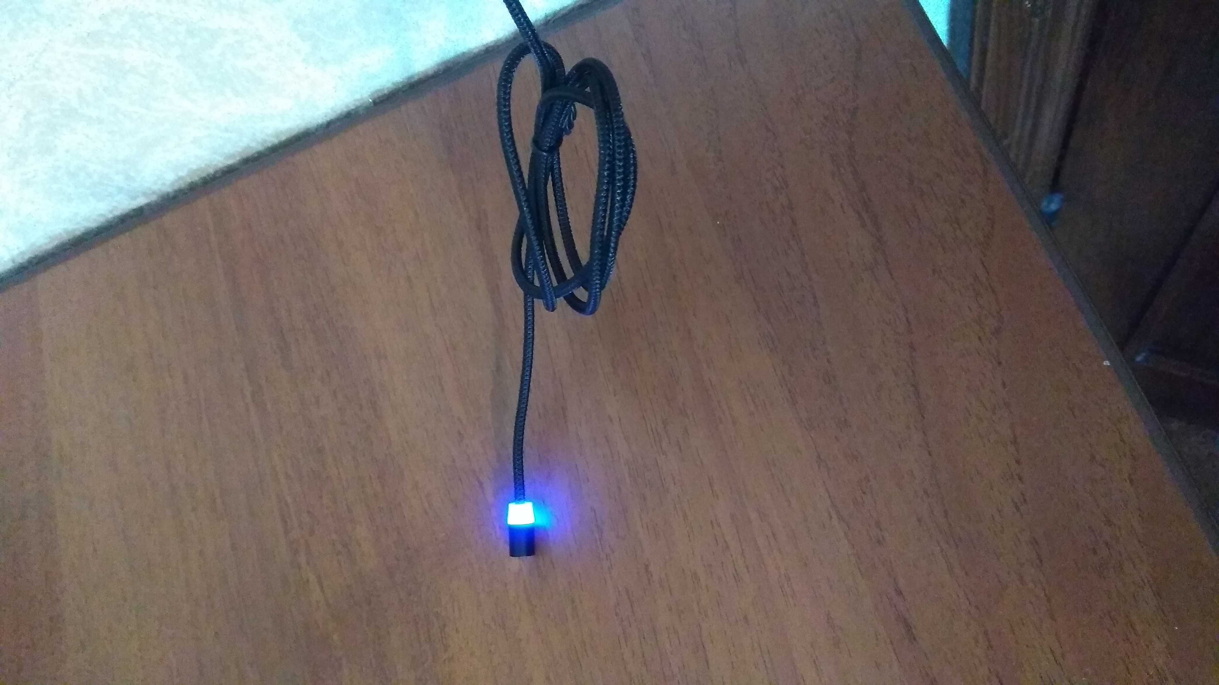 Магнитный кабель micro USB (тип С)   для зарядки телефона