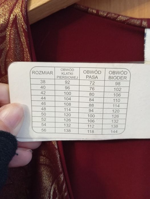 Bordowo-złota bluzka z krótkim rękawem, falbany, zdobienie, Lukan