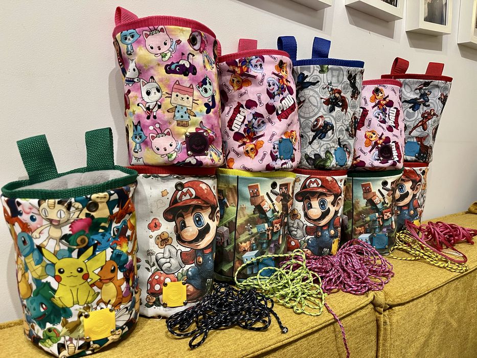 Dziecięcy woreczek wspinaczkowy