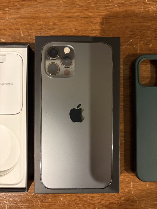 iPhone 12 Pro 256GB Cinzento Sideral – Excelente estado + Acessório