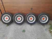 Alufelgi TSW 15 cali 4x100 ET35 z oponami letnimi
