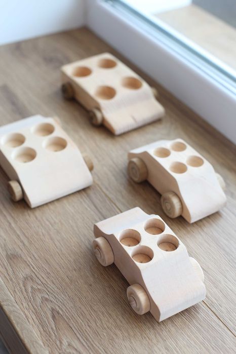 Дерев’яні машинки, заготовки для творчості, 200 грн/1 шт