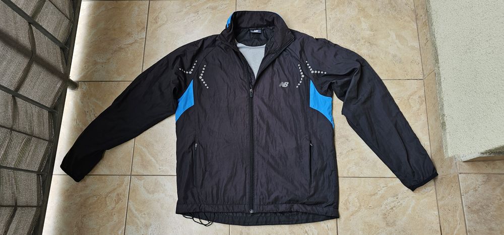 New Balance męska kurtka do biegania rozmiar M/S wymiary na zdjęciach