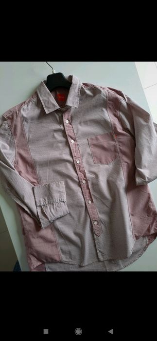 Koszula Hugo Boss XL dla mężczyzny różowa