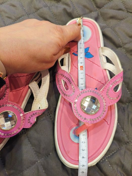 Różowe japonki  roz. 40