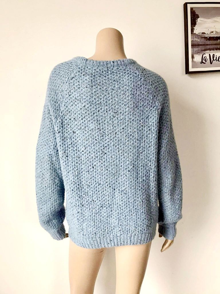 Selected sweter oversize damski XS wełna alpaka
20%wełna
10%alpaka 
ro