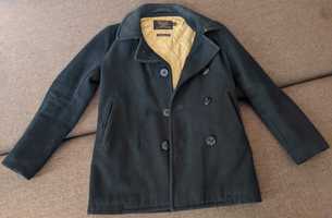 Пальто черное J. Crew Thinsulate шерстяное  размер S
