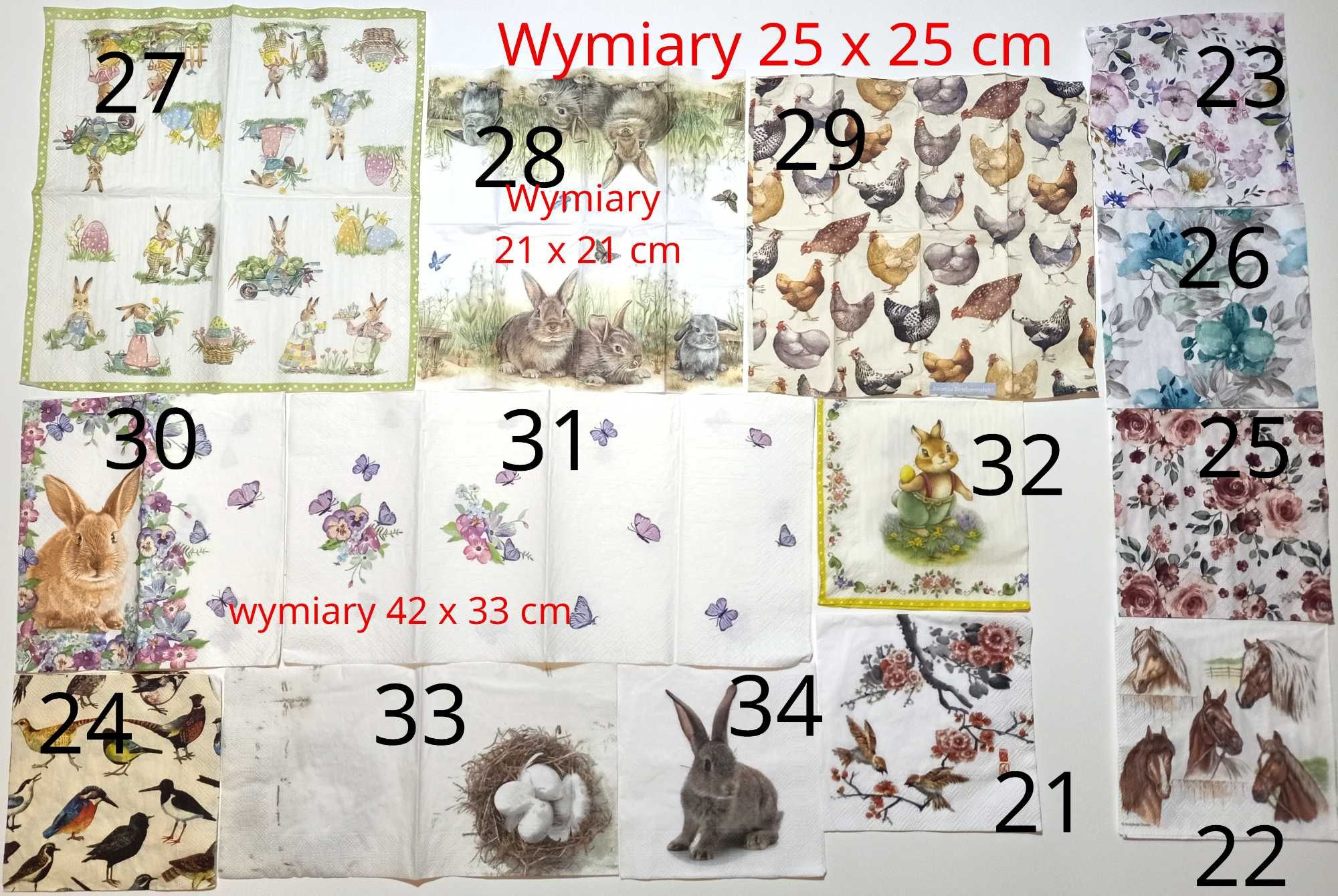 Serwetki do Decoupage  Wielkanoc