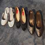 3 pary buty vintage na obcasie rozmiar 39