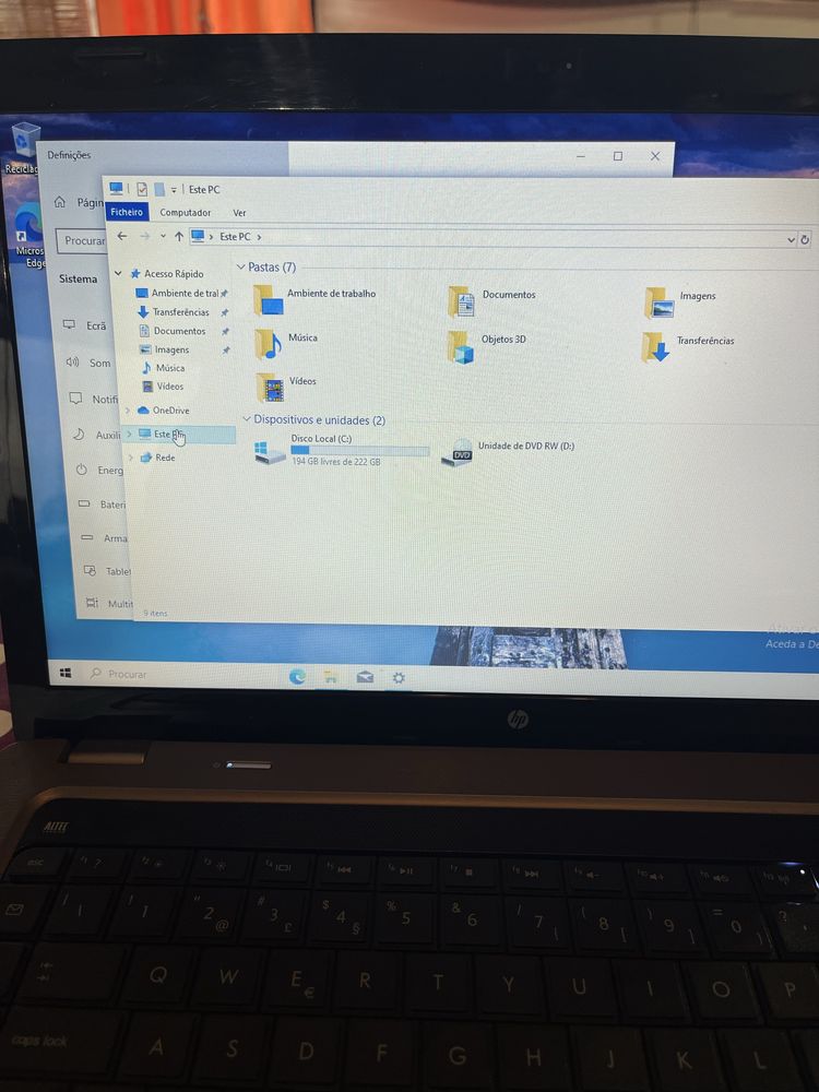 Portátil Hp G62 Intel i5