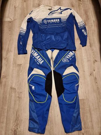 Spodnie 34 koszulka XL Yamaha GYTR Alpinestars motocross enduro