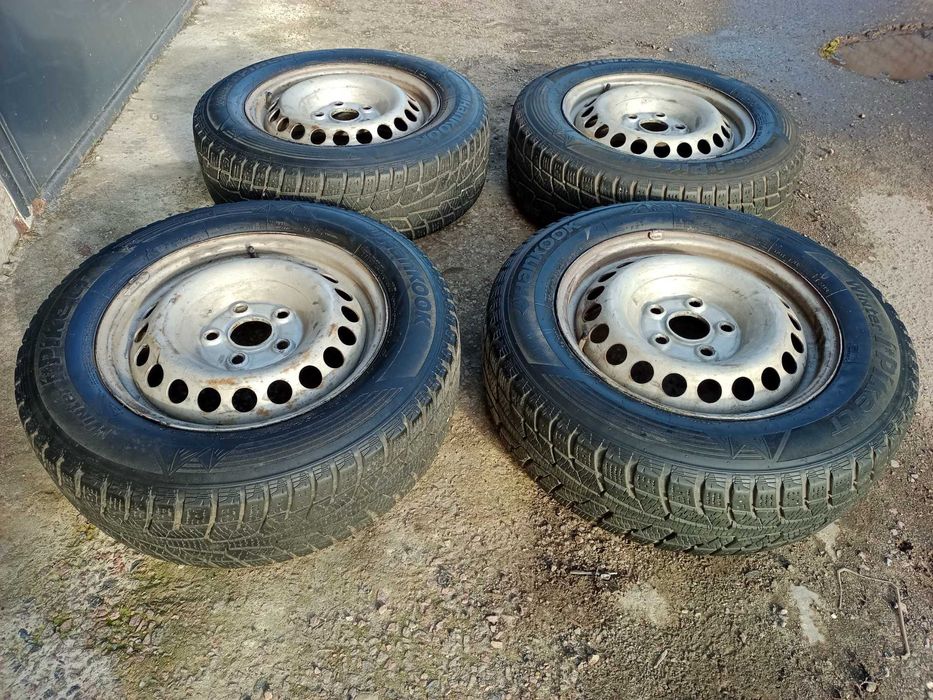 Гума Hankook-Корея.215/65,16 C. на дисках R-16. VW. Зима.