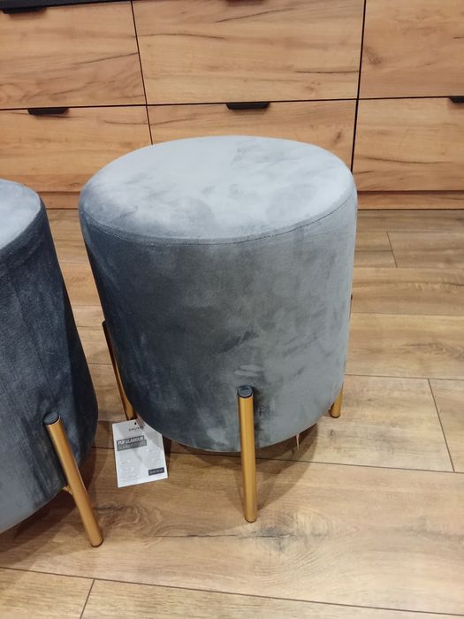 Pufy Glamour 2 sztuki