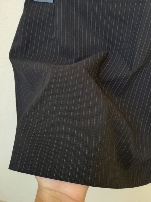 Mini saia preta formal Zara 36