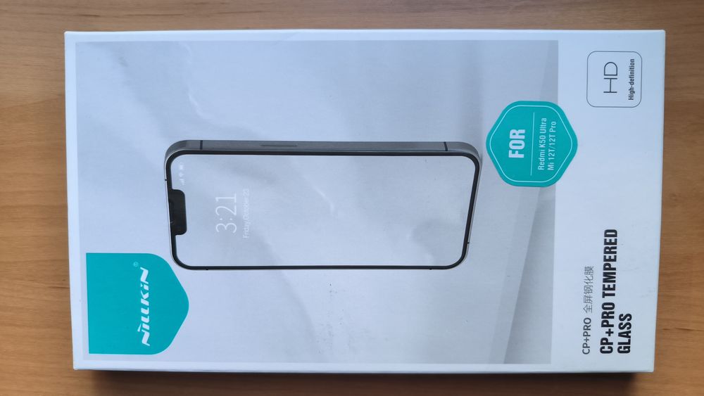 Бампер шкіра Xiaomi 12t, 12t pro, скло Nillkin