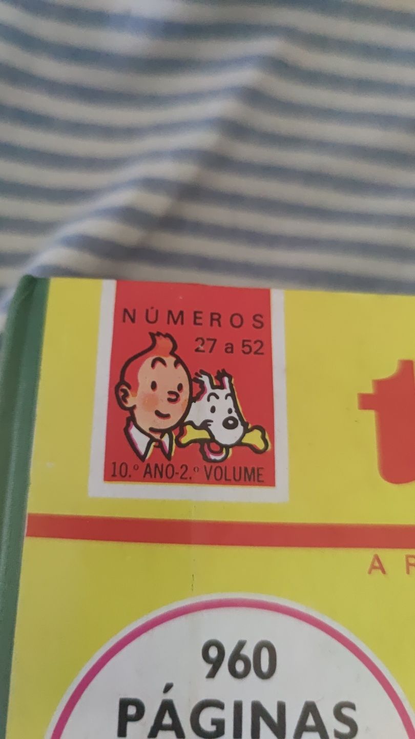 Album Tintin N20, encadernação de origem - 10 ano, 2° volume