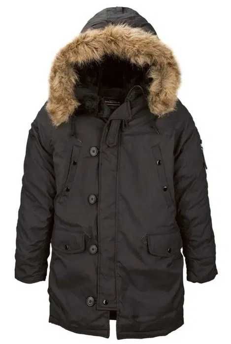 Куртка Alpha Industries Altitude синя і чорна