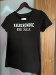 Brązowy tshirt Abercrombie&Fitch