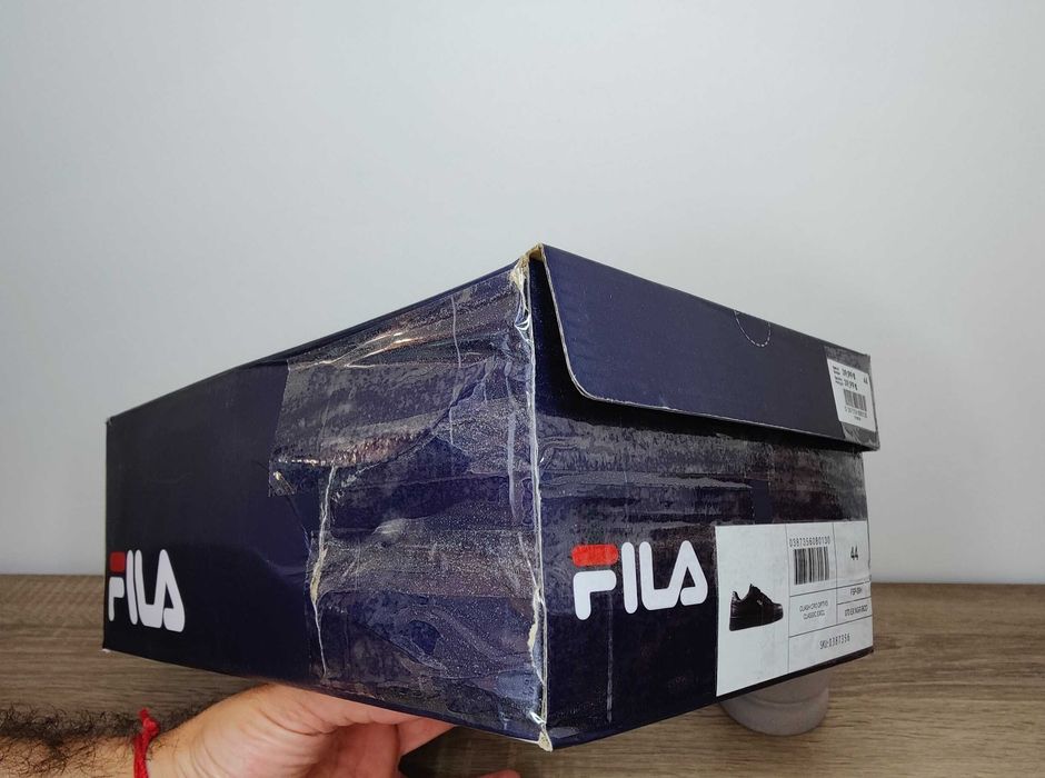 Sapatilhas Fila Clash Homem Preto (44)