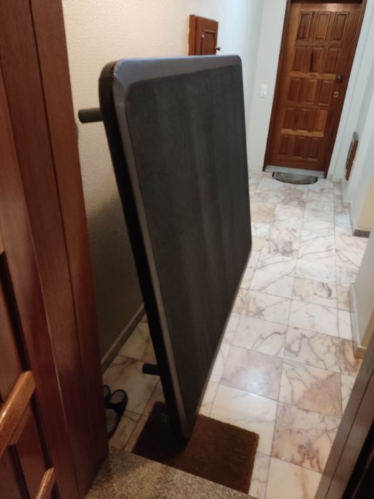 Estrado preto 190x150