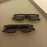 Okulary 3D LG Master Mage - używane, 2 sztuki