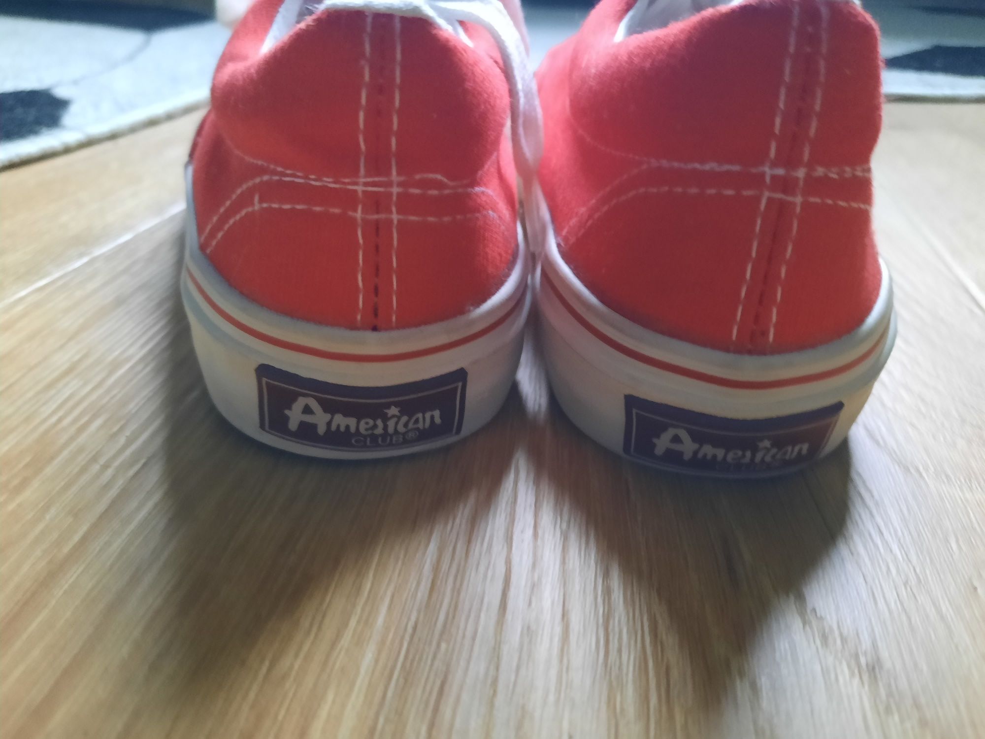Nowe trampki American Club czerwone rozm 36