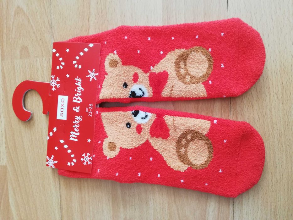 Skarpetki dziecięce grube ,antypoślizgowe 23/26