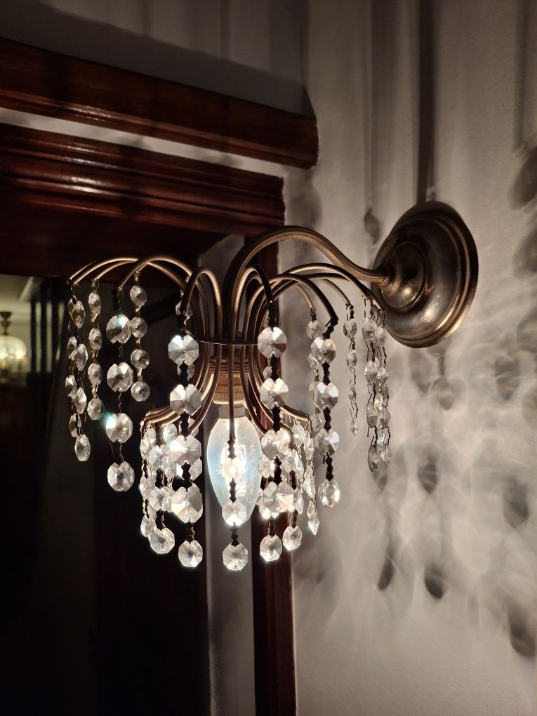 Candeeiro de cristal sala de jantar
