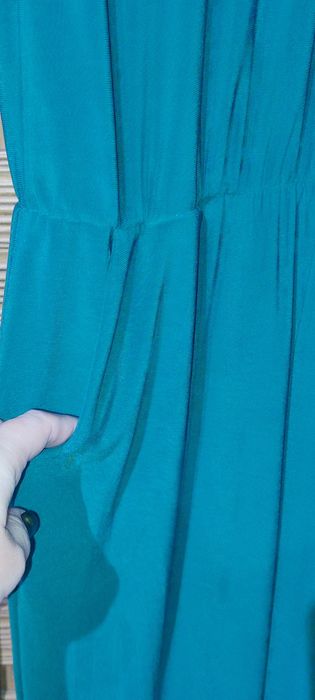 Piękny kombinezon Missil rozm L-Xl . Butelkowa zieleń