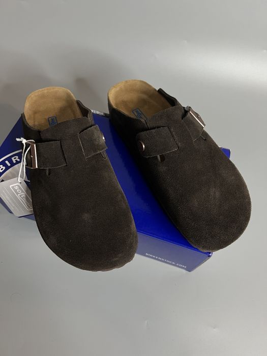Шльопанці із колекції Birkenstock boston біркеншток, клоги, сабо.