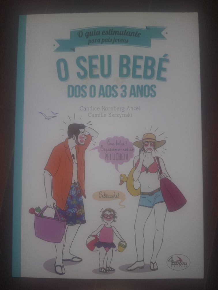 Livro de bebé  novo