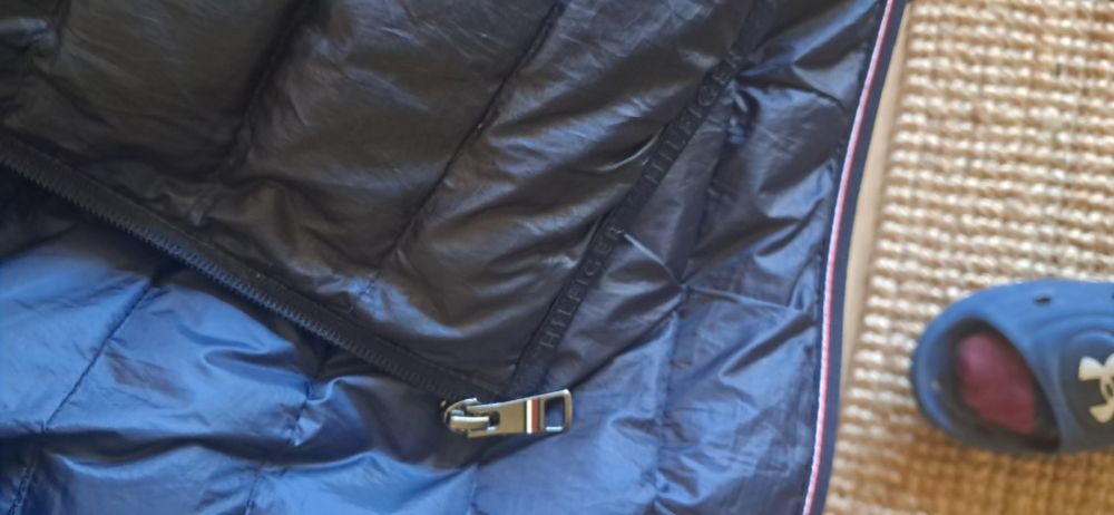 Kurtka tommy hilfiger + czapka z daszkiem tommy hilfiger