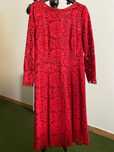 Vestido renda Vermelho com forro