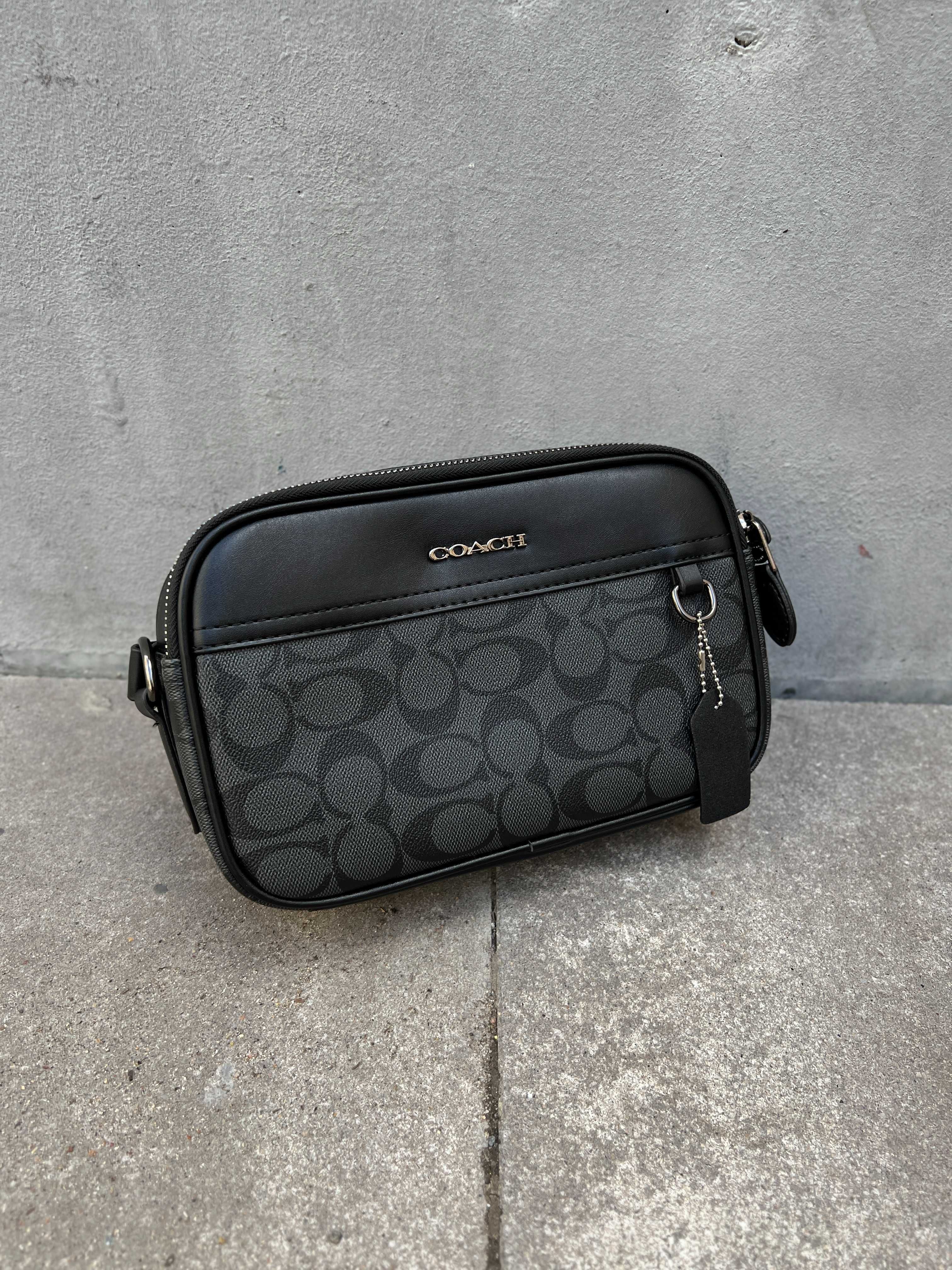 Сумка Coach чоловіча через плече