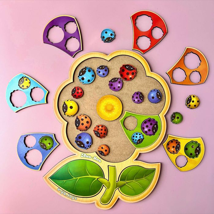 Sorter z kartkamy "Kwiat sedmiopłatkowy-2"