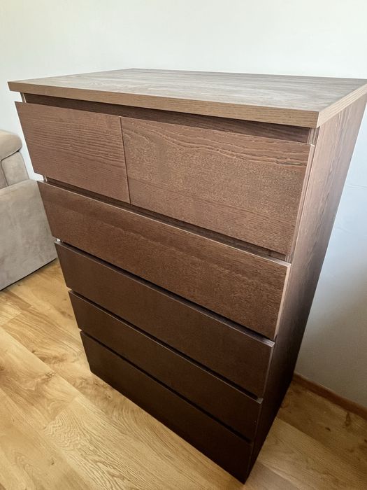 IKEA MALM komoda 6 szuflad 80x123 cm