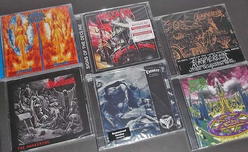 Mailorder com mais de 50000 CDs para envio imediato! todo o METAL