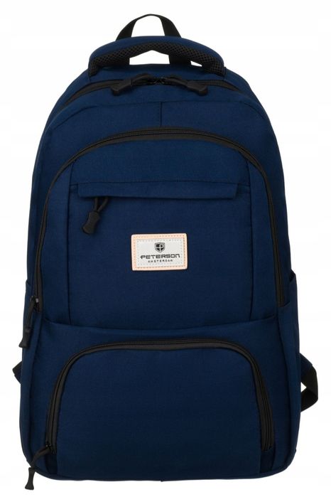 Nowy plecak miejski do szkoły szkolny elegancki na laptopa codzienny