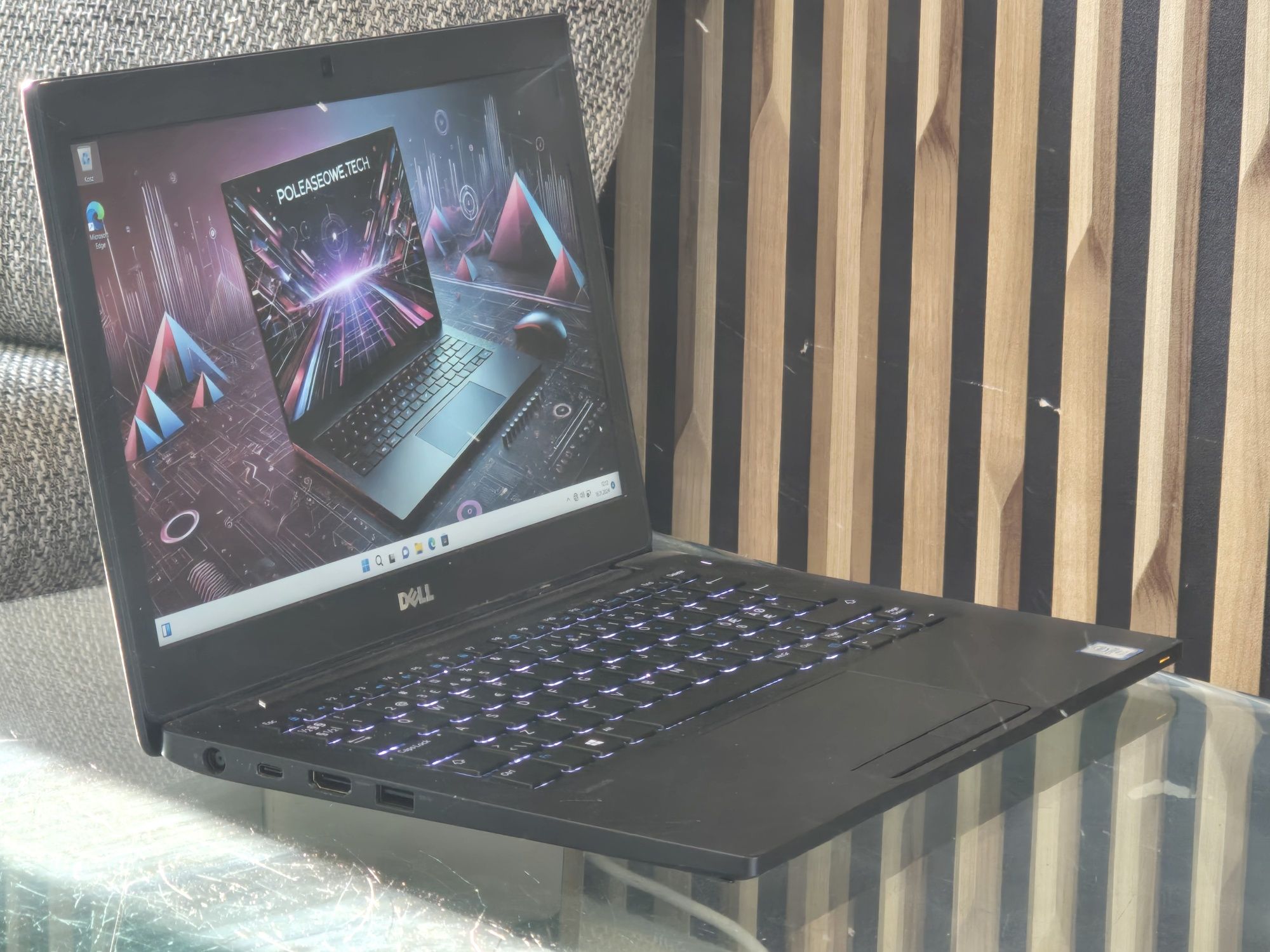 Ultrabook Dell 7280 i5 7200U 8GB RAM NVME 256GB Nowa Bateria