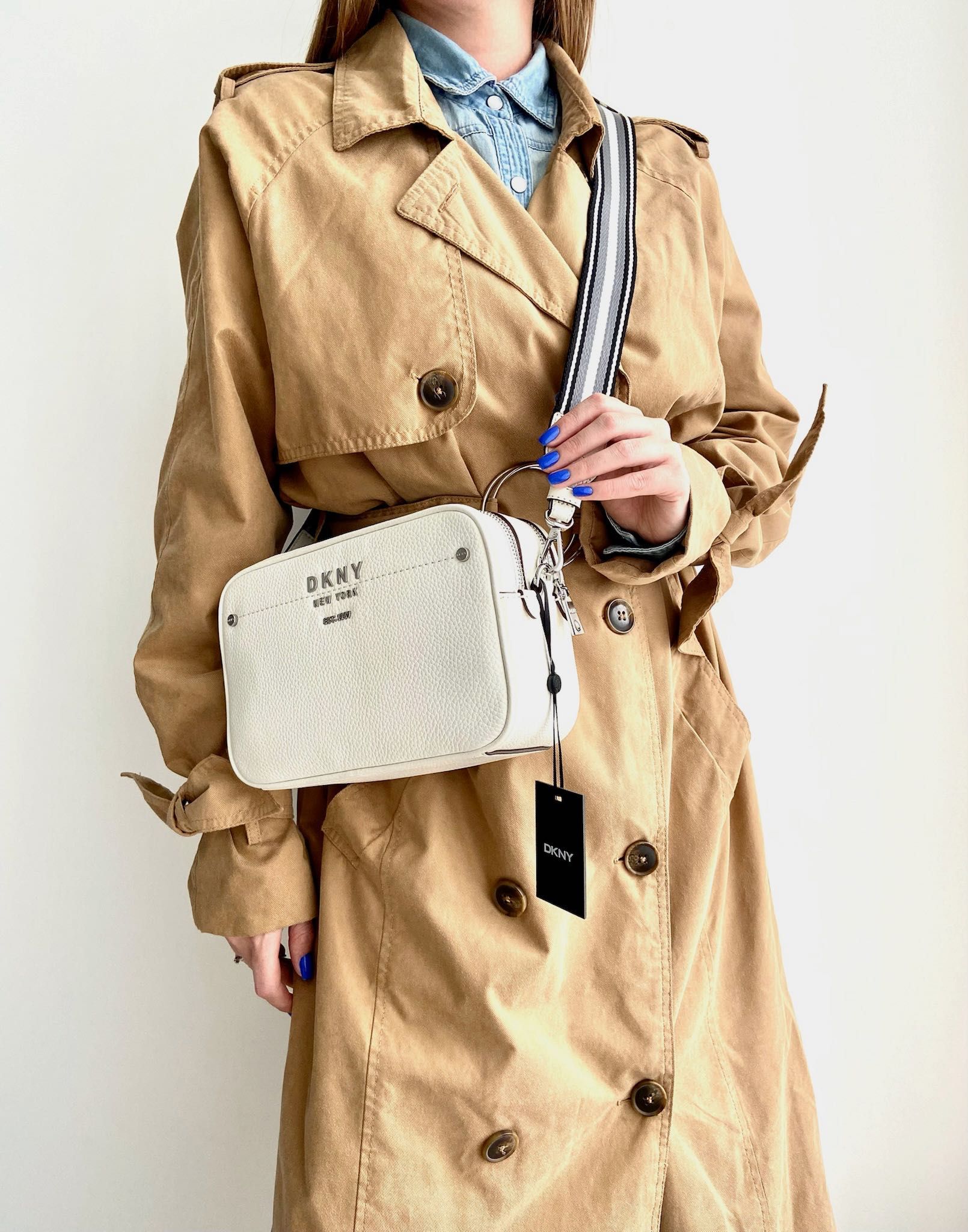 DKNY Thompson camera bag Жіноча шкіряна сумочка дкну женская сумка