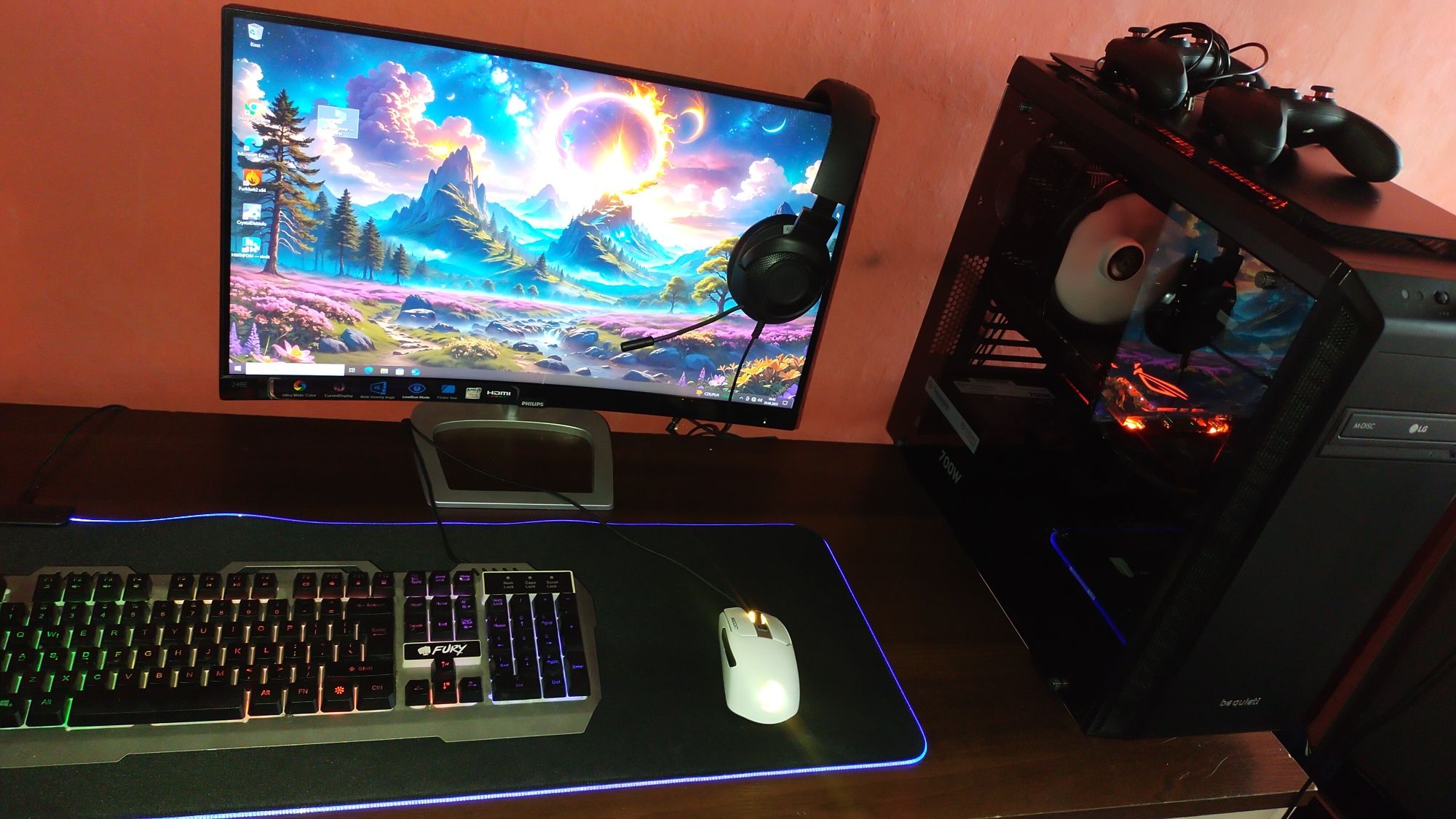 Zestaw komputerowy PC dla Gracza.