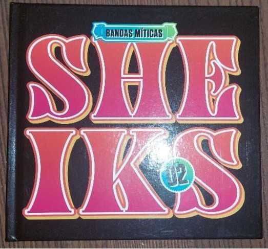 SHEIKS - Bandas Miticas - CD em livro capa dura - 11 canções
