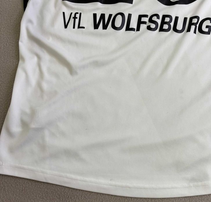 Koszulka VfL Wolfsburg 2013/2014 Pohlers #26 Adidas Player Issue